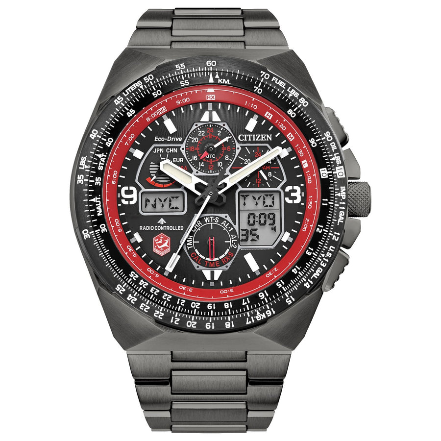 Citizen Promaster Skyhawk A-T JY8129-53H eco-drive stainless steel watch