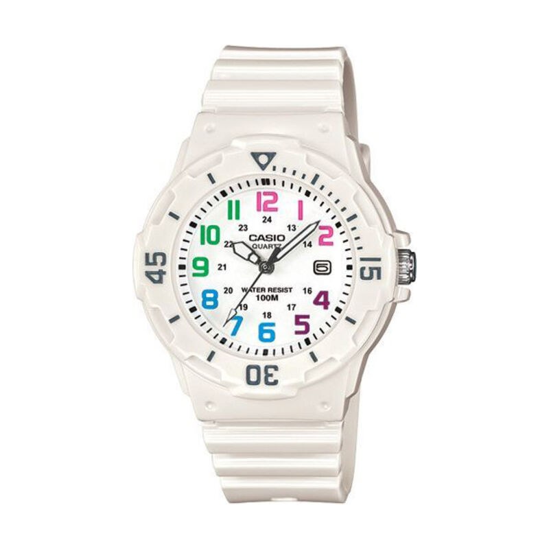 Casio Classic LRW200H-7BV White quartz resin watch