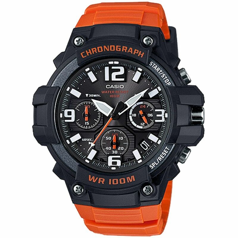 Casio Classic MCW100H-4AV Black quartz resin watch