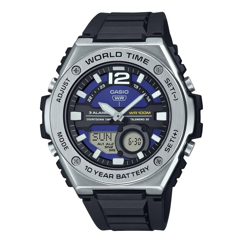 Casio Classic MWQ100-2AV quartz resin watch