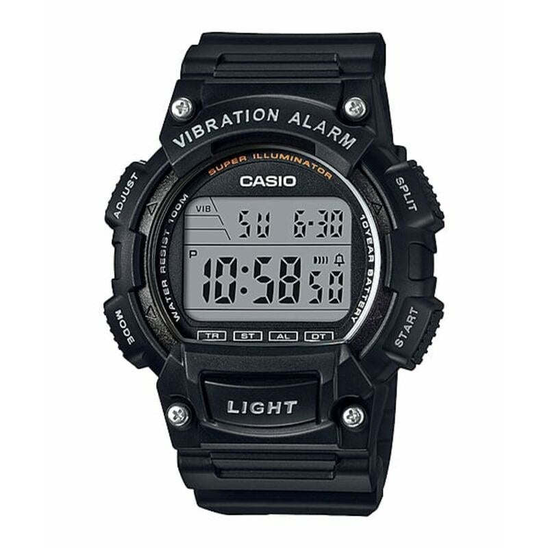 Casio Classic W736H-1AV Silver quartz resin watch