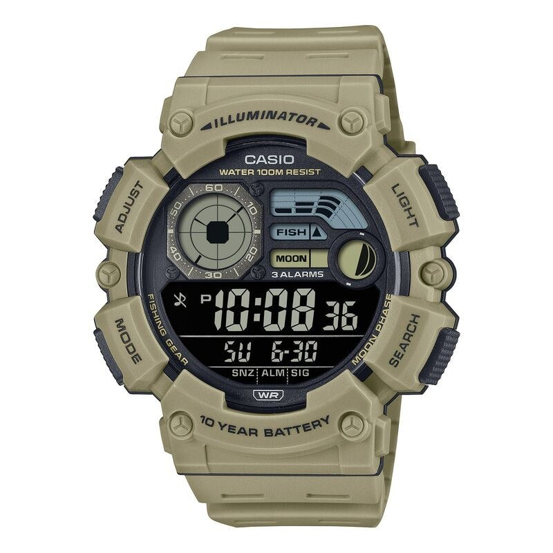 Casio Classic WS1500H-5BV Grey quartz resin watch