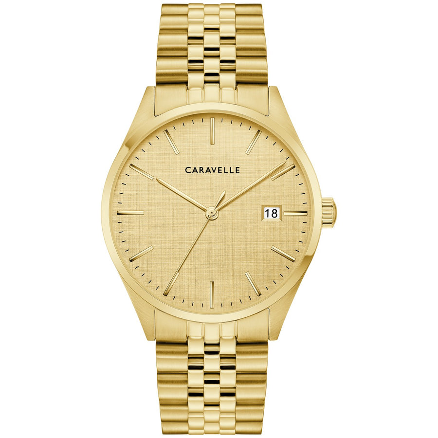 Caravelle Classic 44B132 quartz stainless steel watch