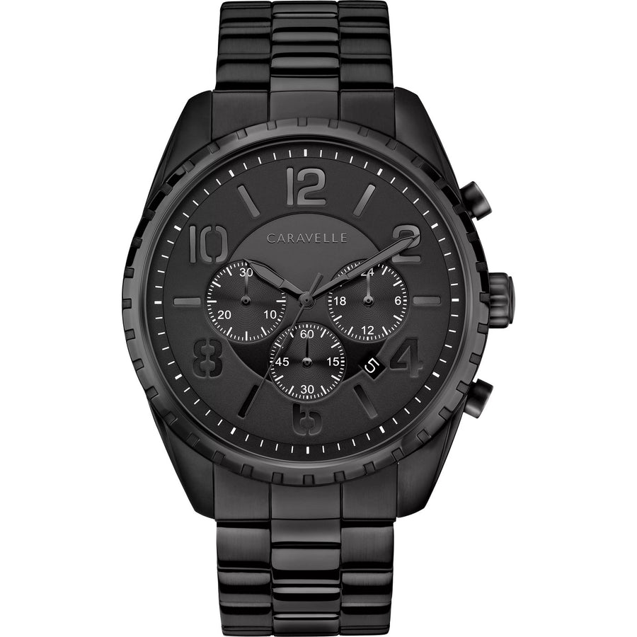 Caravelle Sport 45B150 quartz stainless steel watch