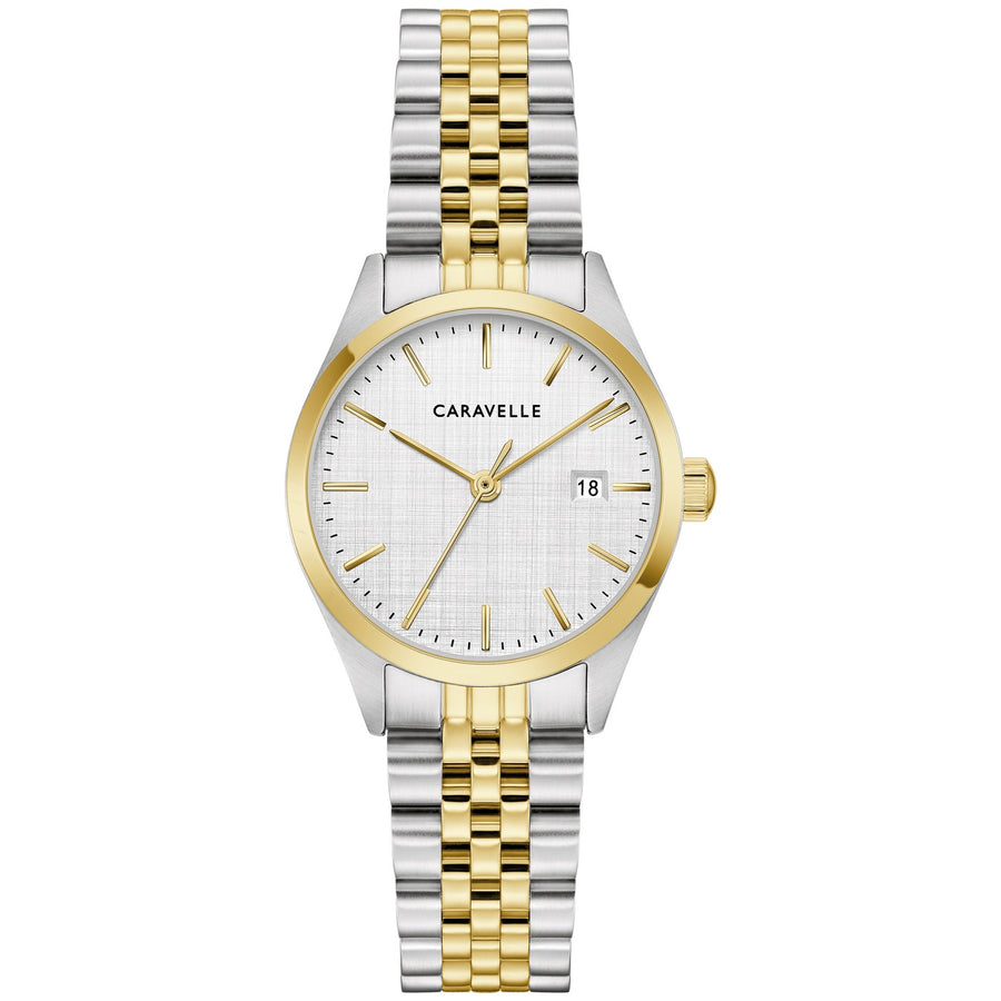 Caravelle Classic 45M121 quartz stainless steel watch