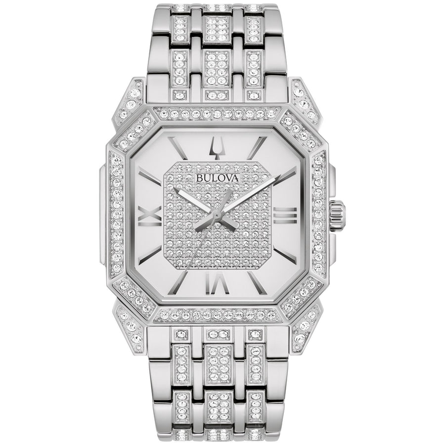 Bulova Octava 96A285 quartz stainless steel watch