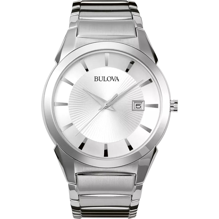 Bulova Classic 96B015 quartz stainless steel watch