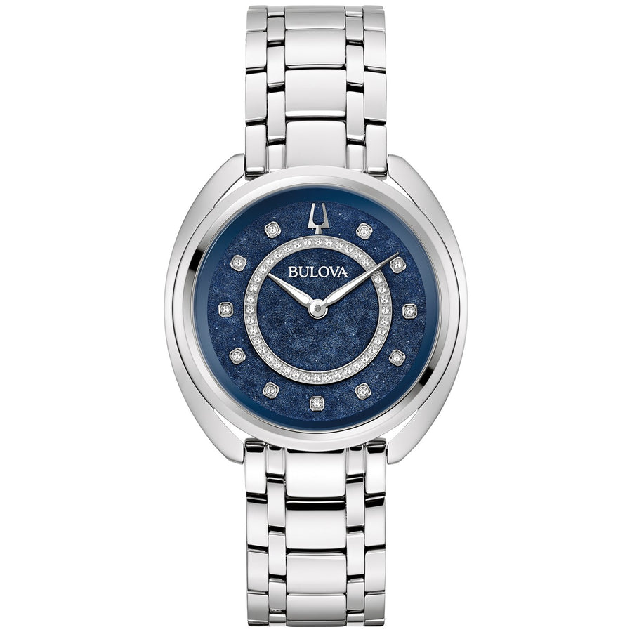 Bulova Duality 96X160 quartz stainless steel watch