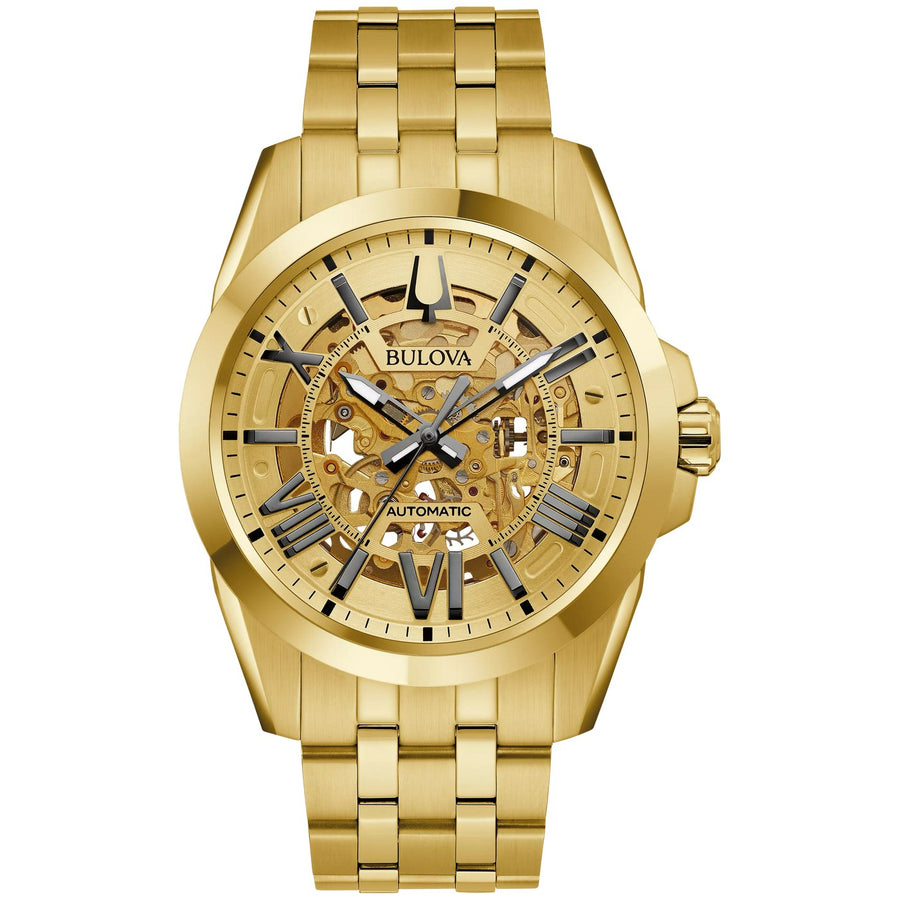 Bulova Sutton 97A162 automatic stainless steel watch