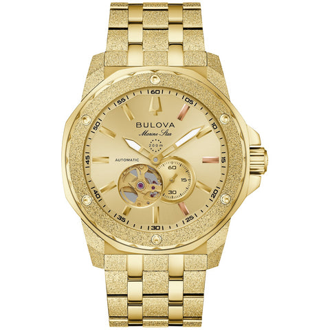Bulova Marine Star 97A200 automatic stainless steel watch