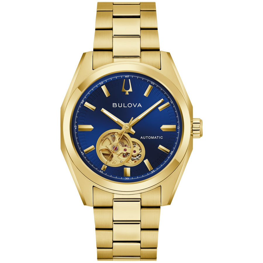 Bulova Surveyor 97A203 automatic stainless steel watch