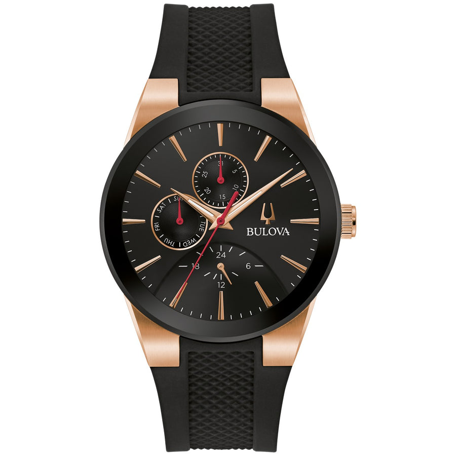 Bulova Millennia 97C112 quartz silicone watch