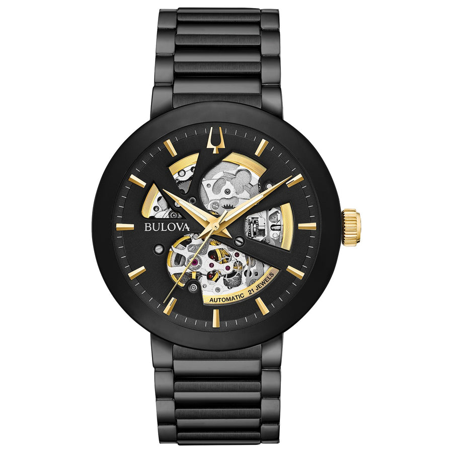 Bulova Futuro 98A203 automatic stainless steel watch
