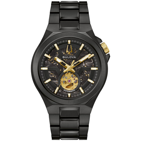 Bulova Maquina 98A340 automatic stainless steel watch