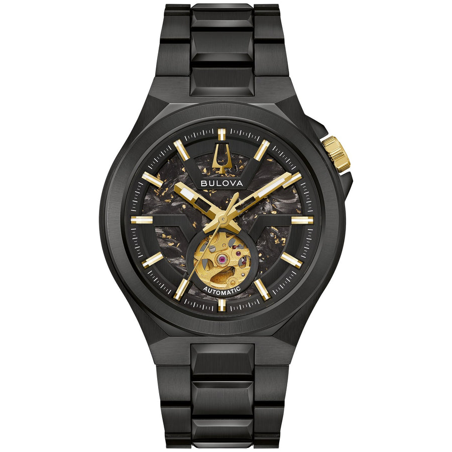 Bulova Maquina 98A340 automatic stainless steel watch