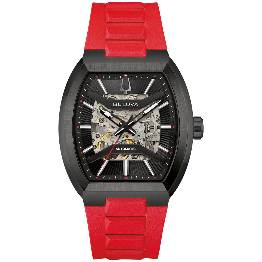 Bulova Maquina 98A341 automatic silicone watch