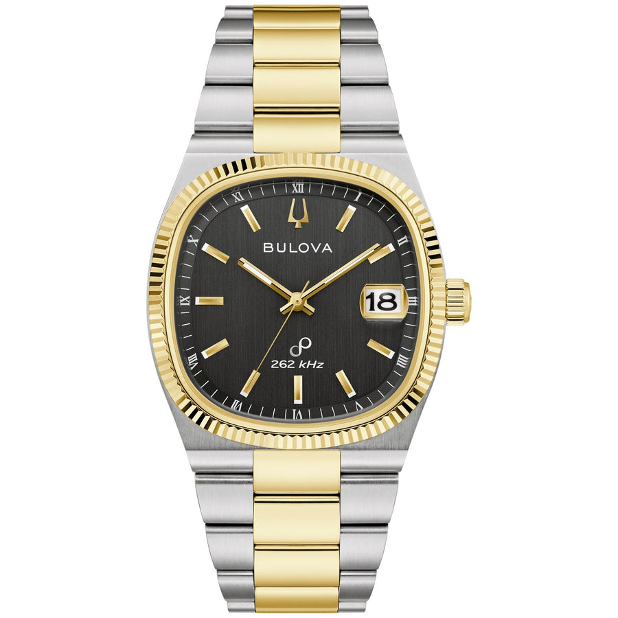 Bulova Super Seville 98B458 quartz stainless steel watch