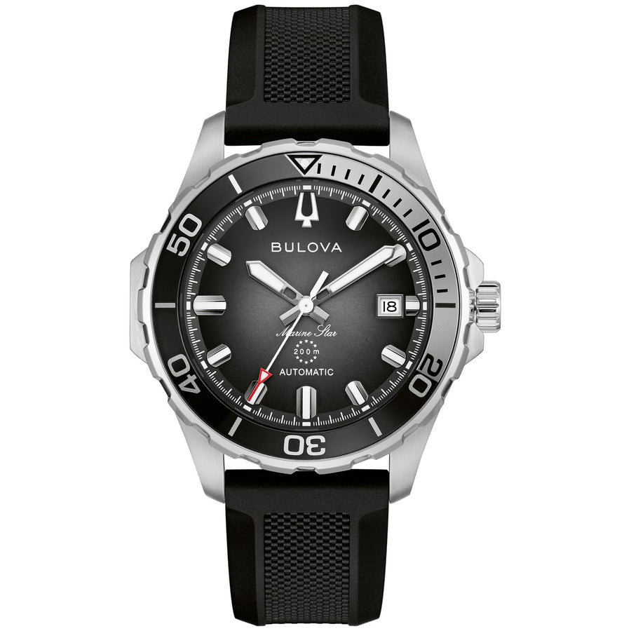 Bulova Marine Star 98B465 automatic polyurethane watch