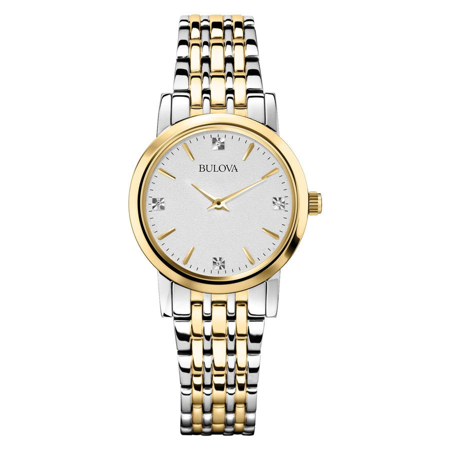 Bulova Classic 98P115 quartz stainless steel watch