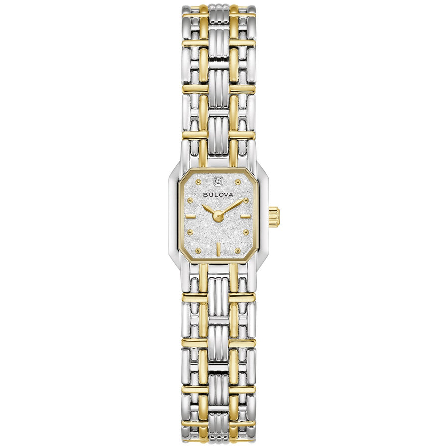 Bulova Goddess of Time 98P237 quartz stainless steel watch