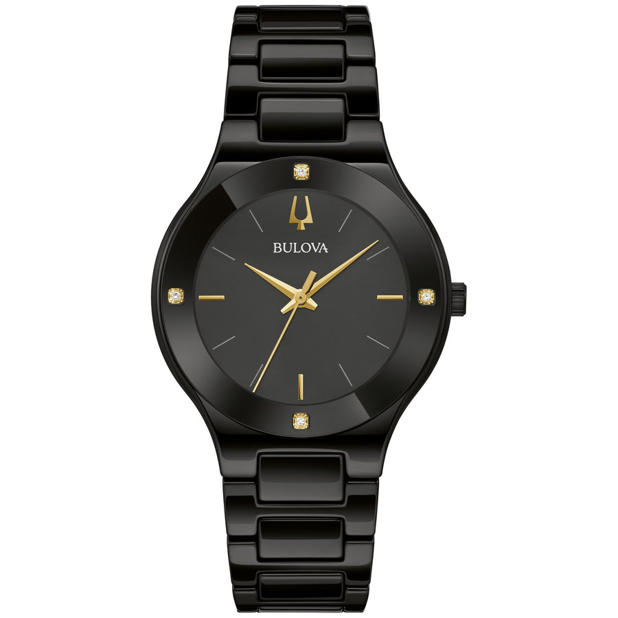 Bulova Millennia 98R293 quartz ceramic watch