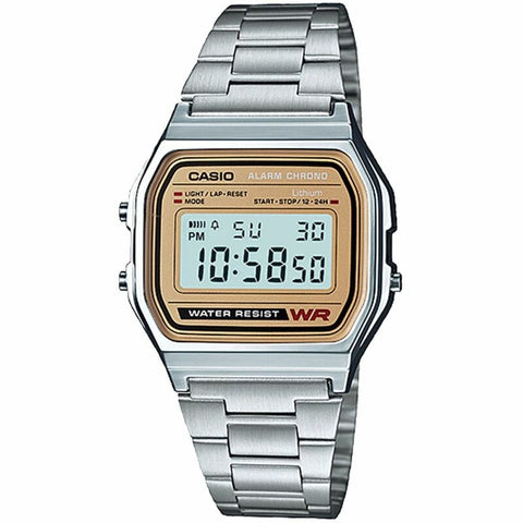 Casio Vintage A158WEA-9 Blue quartz stainless steel watch