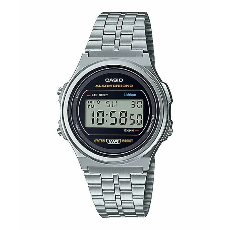 Casio Vintage A171WE-1A quartz stainless steel watch