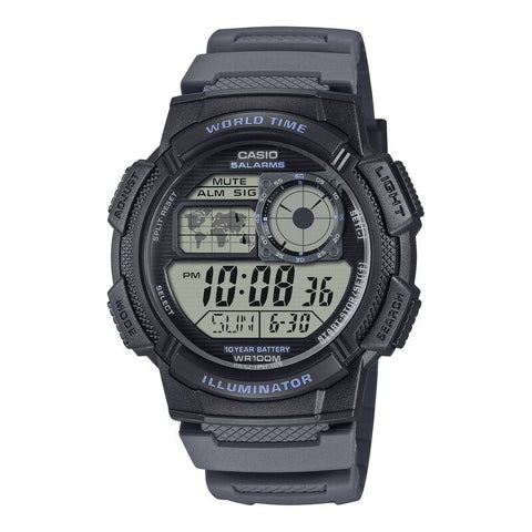 Casio Classic AE1000W-8AV Grey quartz resin watch