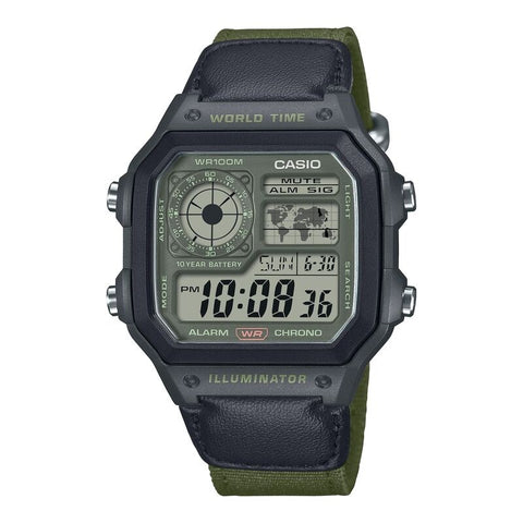 Casio Classic AE1200WHUB-3AV Grey quartz resin watch