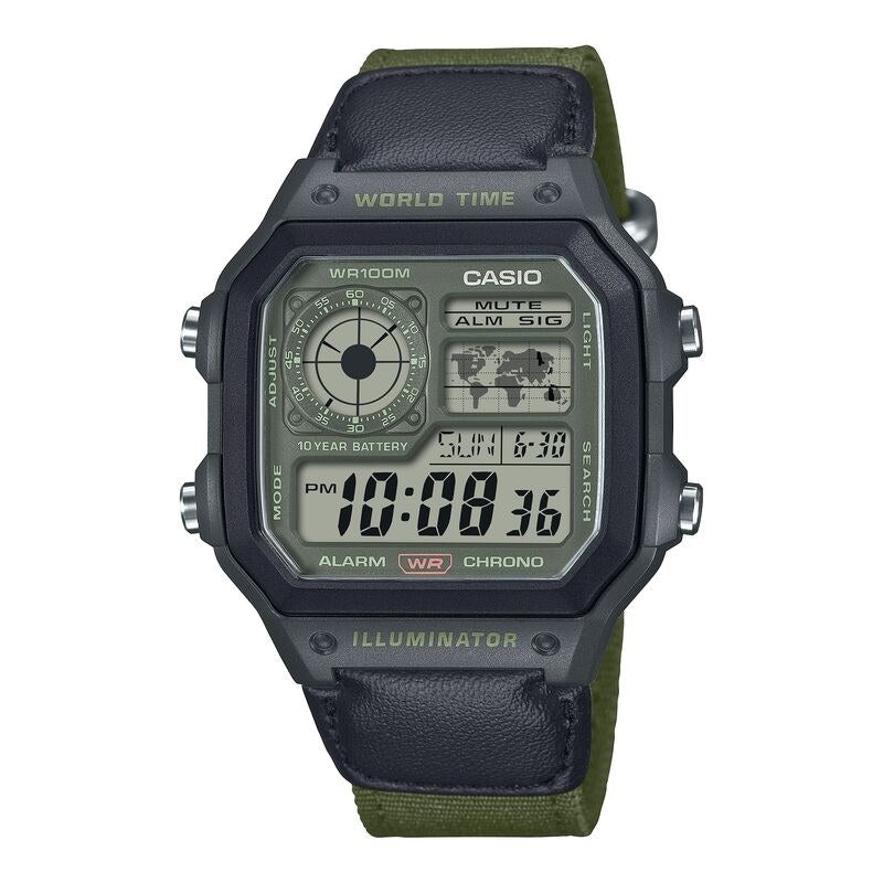 Casio Classic AE1200WHUB-3AV Grey quartz resin watch