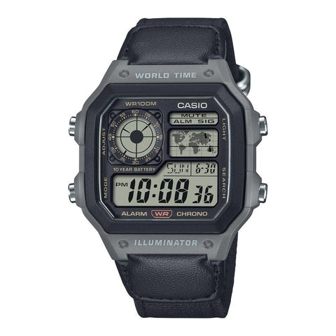 Casio Classic AE1200WHUB-8AV Silver quartz resin watch