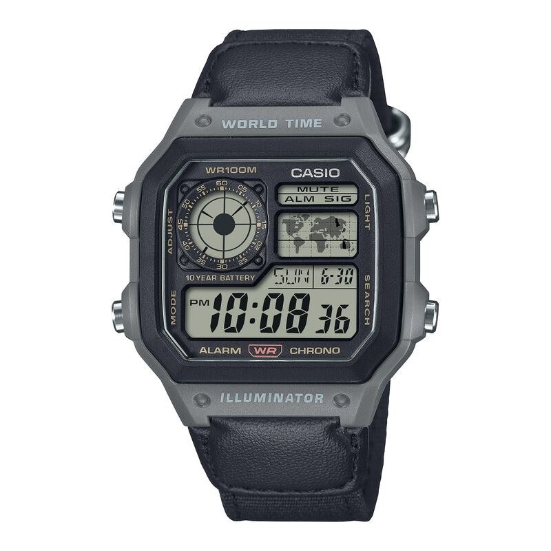 Casio Classic AE1200WHUB-8AV Silver quartz resin watch