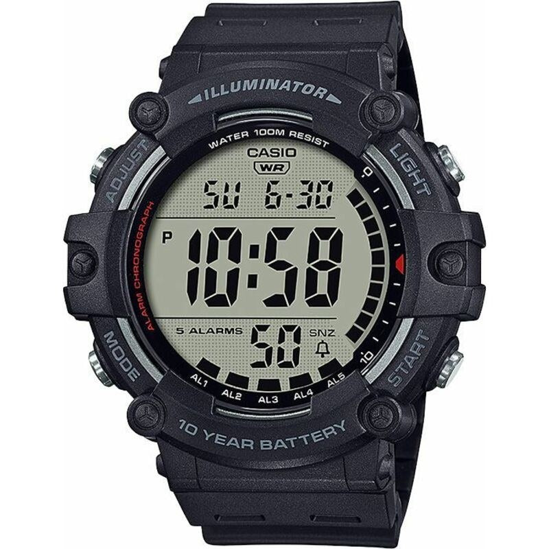 Casio Classic AE1500WH-1AV Silver quartz resin watch