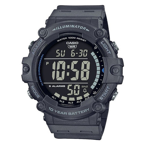Casio Classic AE1500WH-8BV Black quartz resin watch