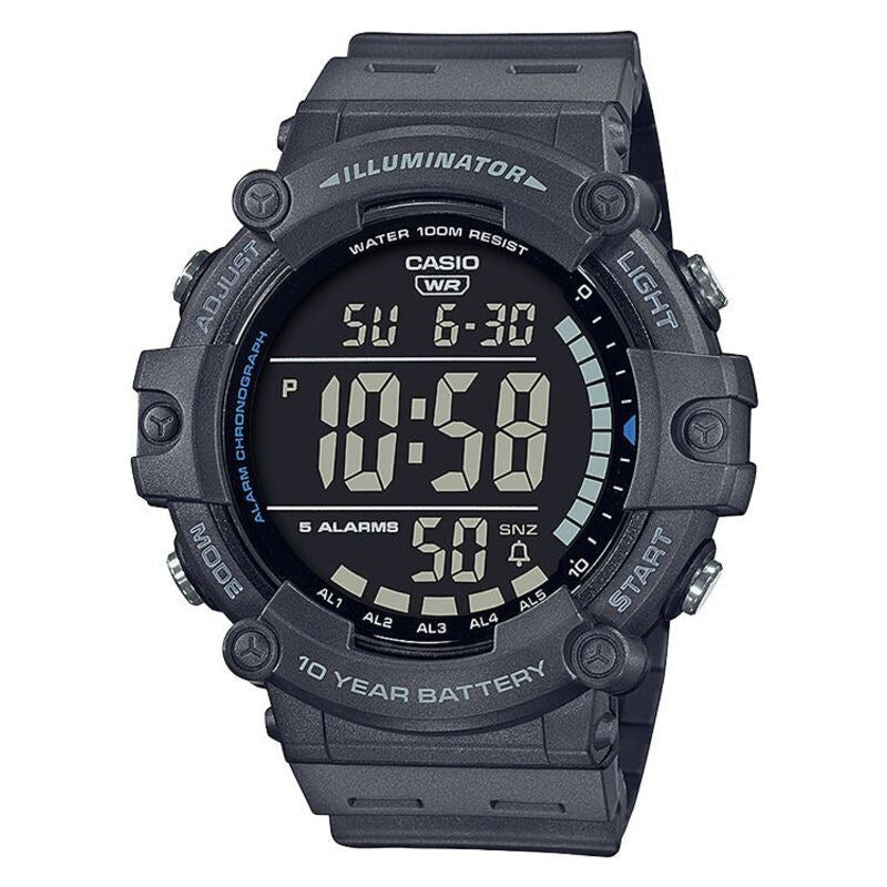 Casio Classic AE1500WH-8BV Black quartz resin watch