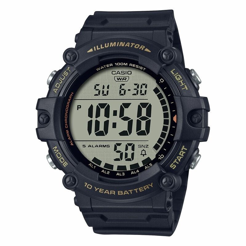 Casio Classic AE1500WHX-1AV Silver quartz resin watch