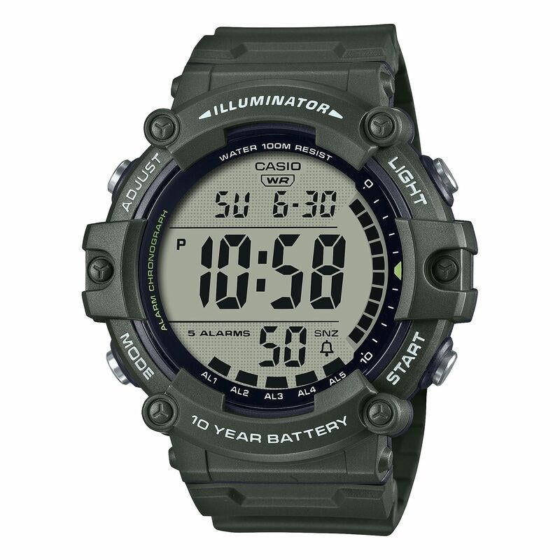 Casio Classic AE1500WHX-3AV Silver quartz resin watch