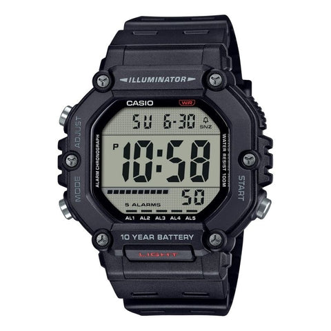 Casio Classic AE1600H-1AV Silver quartz resin watch