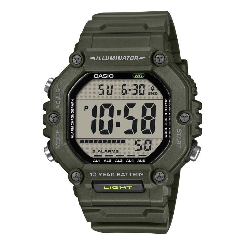 Casio Classic AE1600HX-3AV Silver quartz resin watch