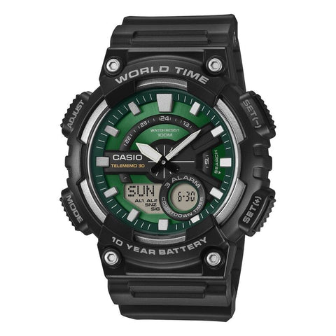 Casio Classic AEQ110W-3A2V Grey quartz resin watch