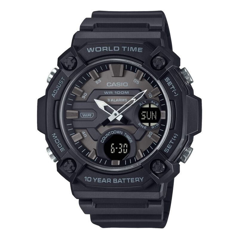 Casio Classic AEQ120W-1BV Grey quartz resin watch