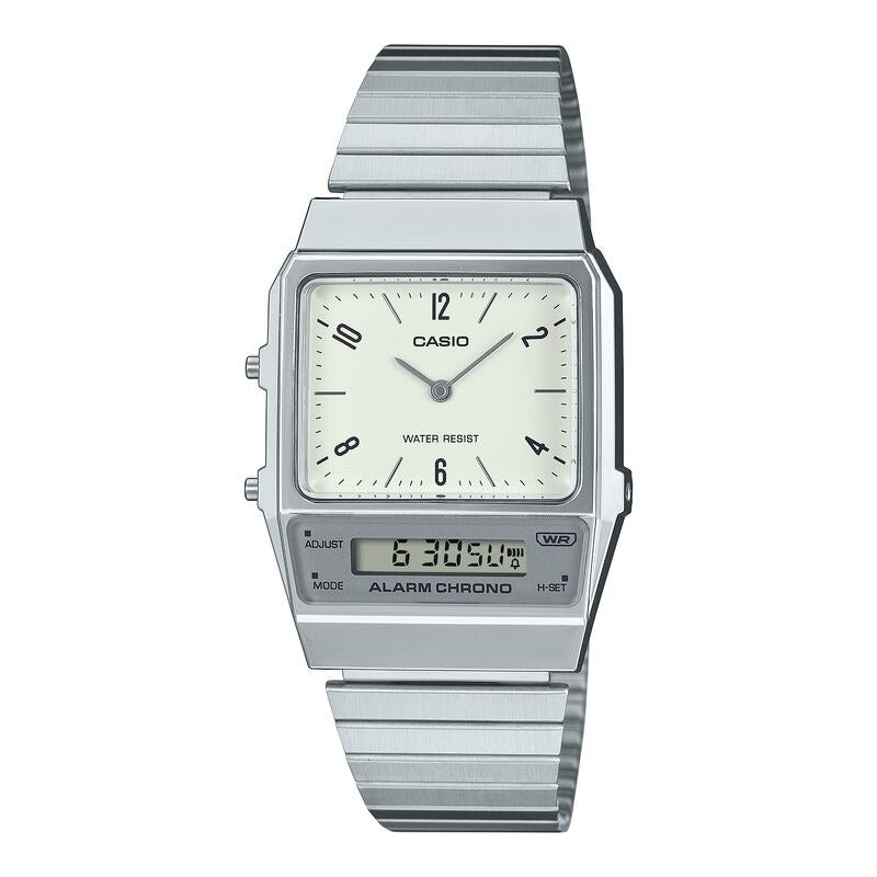 Casio Classic AQ800E-7A2VT Green quartz stainless steel watch