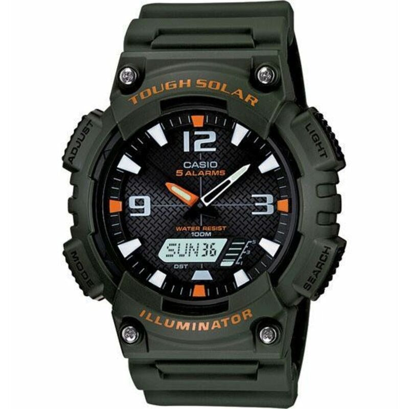 Casio Classic AQS810W-3AV Black quartz resin watch