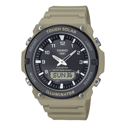 Casio Classic AQS820W-5AV Grey quartz resin watch