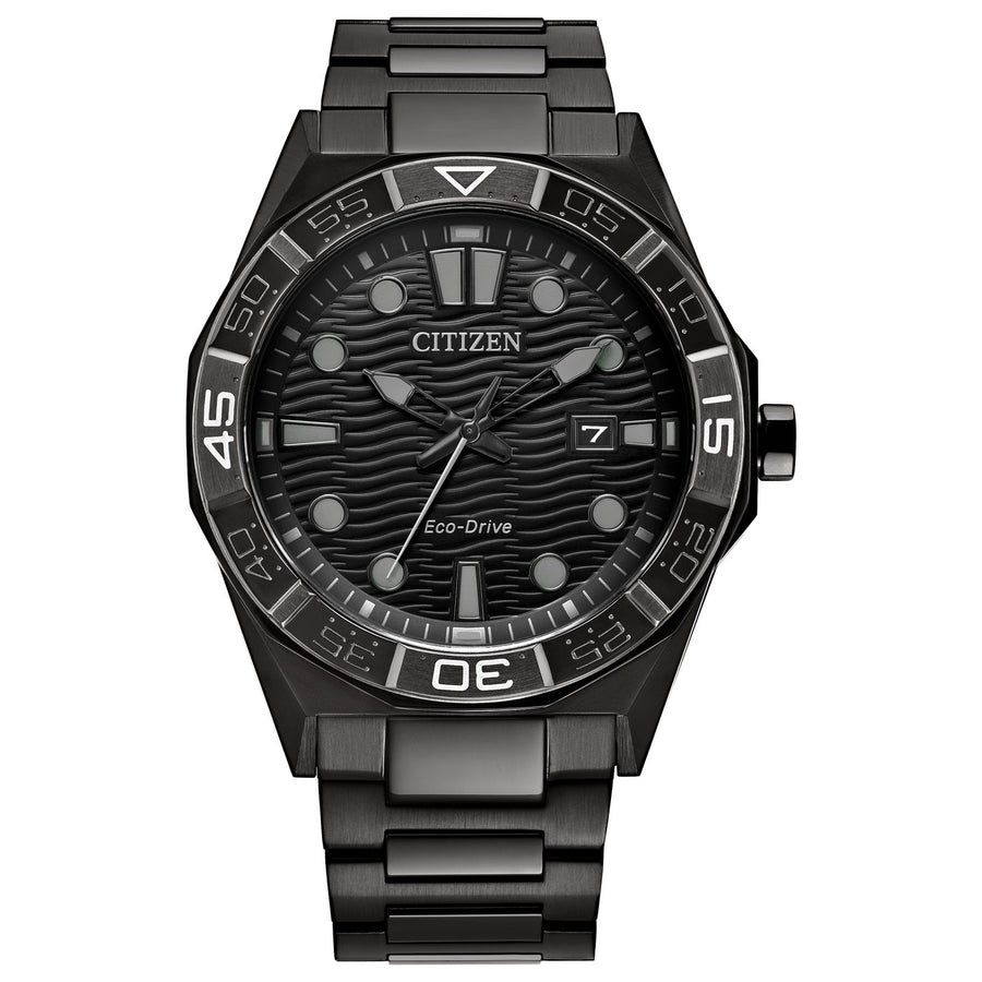 Citizen Brycen AW1855-52E eco-drive stainless steel watch