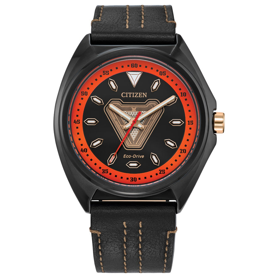 Citizen Tony Stark '63 AW2075-05W eco-drive leather watch