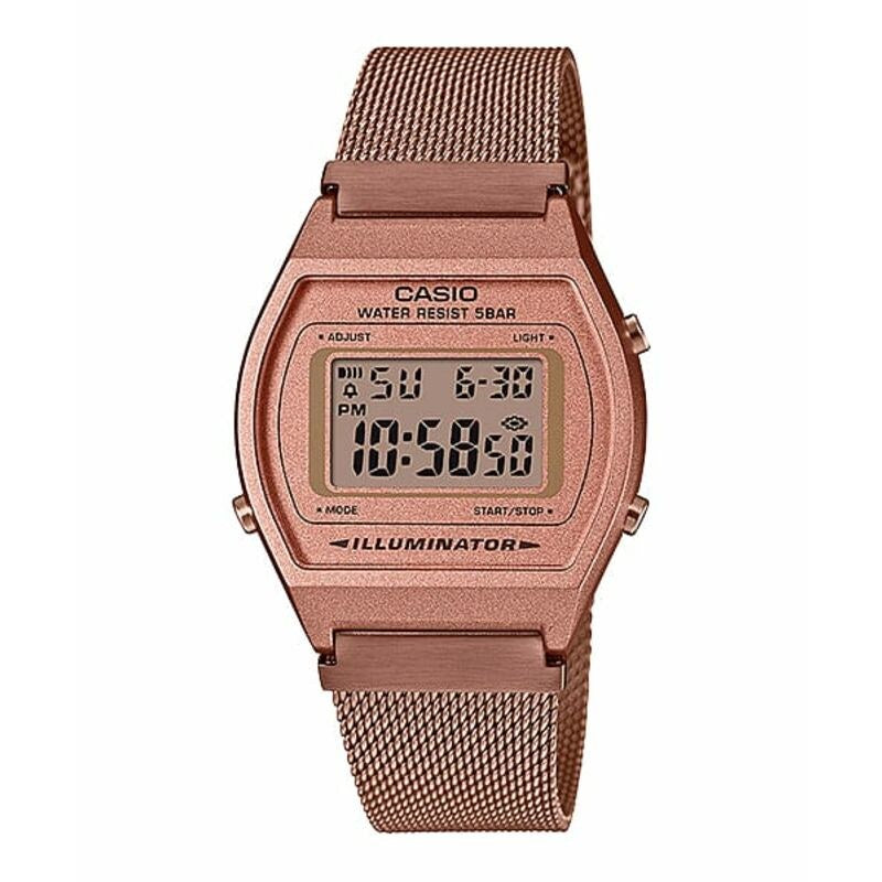 Casio Vintage B640WMR-5AVT quartz stainless steel watch