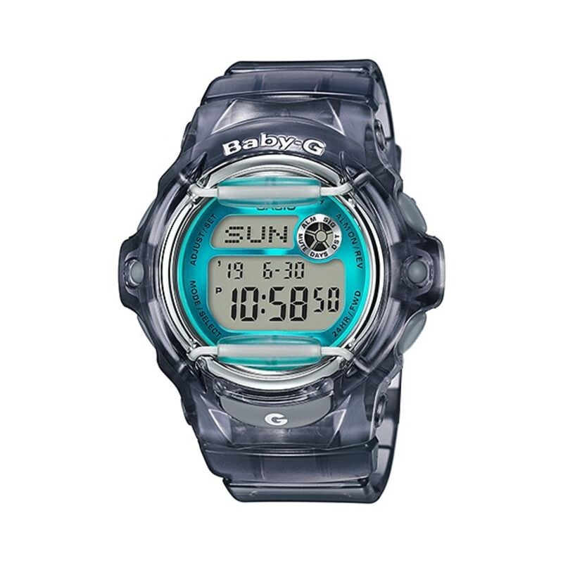 Casio Baby-G BG169R-8B Silver quartz resin watch