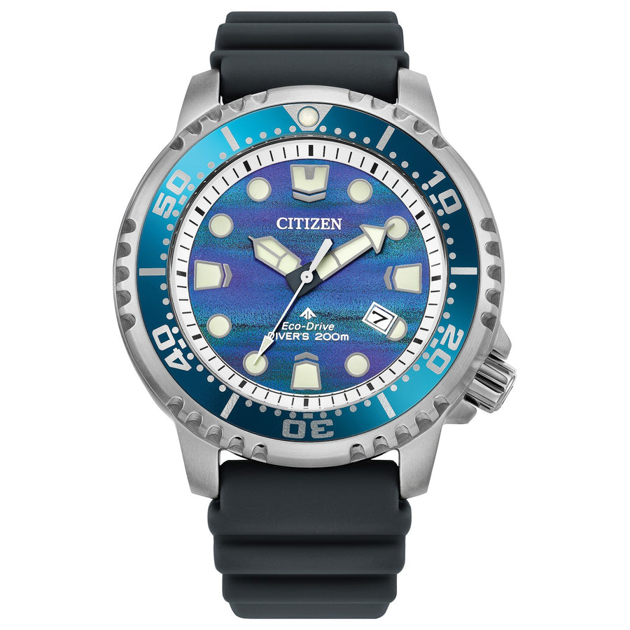 Citizen Promaster Dive BN0167-09W eco-drive polyurethane watch