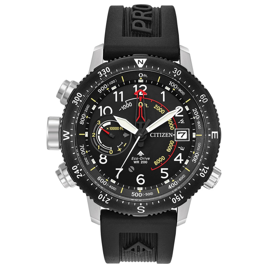 Citizen Promaster Altichron BN5058-07E eco-drive polyurethane watch
